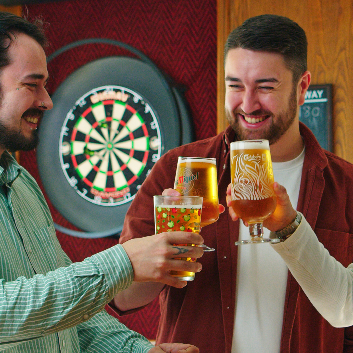 Raise a glass This Father's Day at The Hampden Arms in Acrefair!